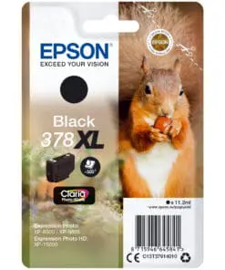 Epson Tintenpatrone 378XL Schwarz (11,2ml)