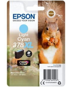 Epson Tintenpatrone 378 XL hell Cyan (10,3ml)