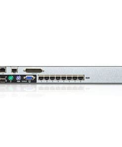Alternative view of ATEN KL1508AiN KVM over IP Switch 8-fach mit 19"-Display, 19-Zoll-Rackmontage, 1HE, DE-Layout
