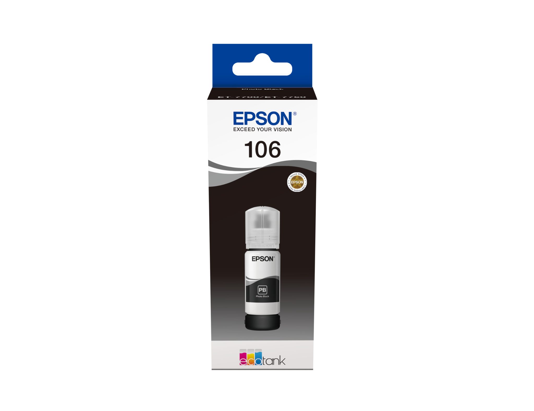 Epson Tintenflasche 106 Schwarz (70ml) Epson Tintenflasche 106 Schwarz (70ml)