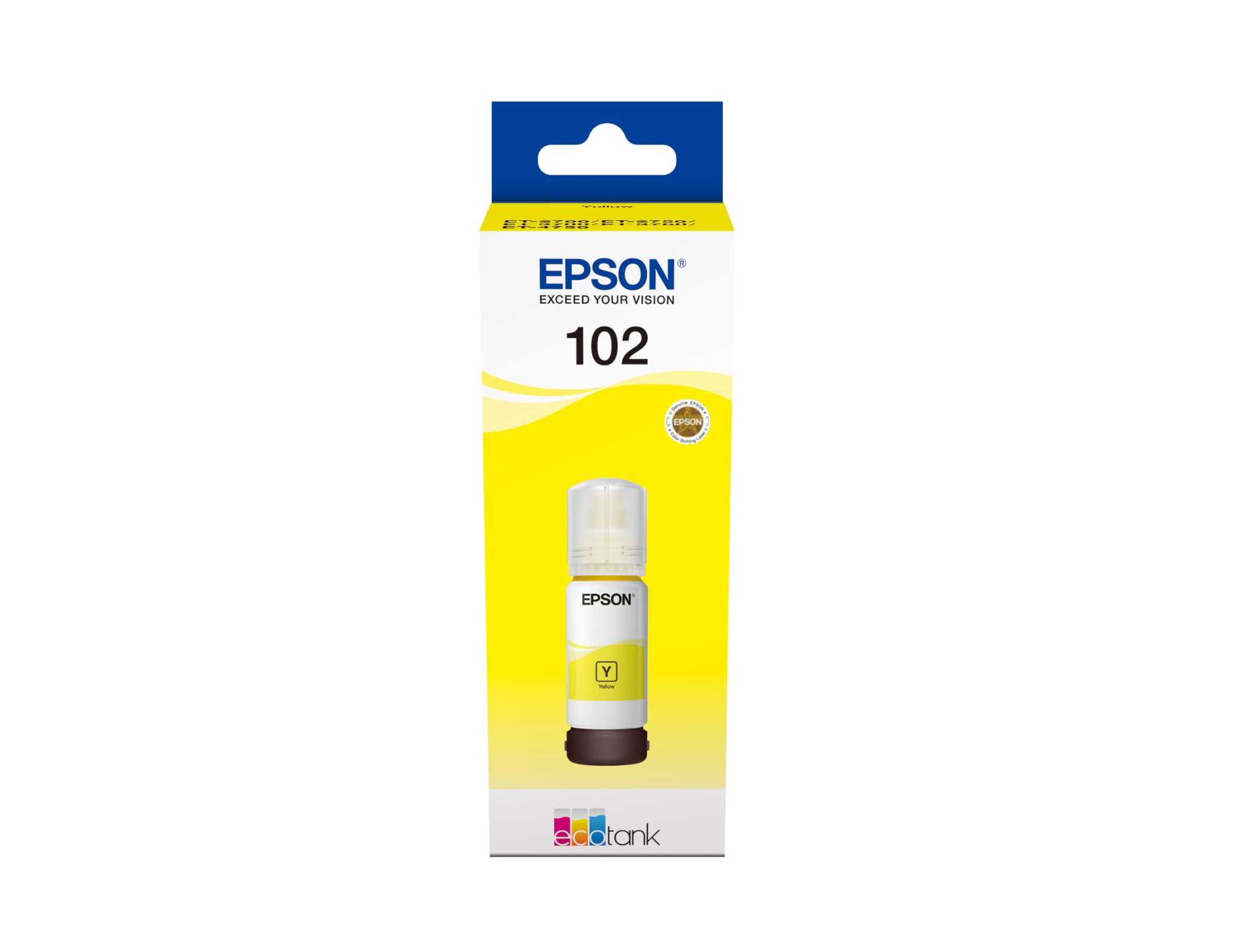 Epson Tintenpatrone 102 Gelb (ca. 70 ml) Epson Tintenpatrone 102 Gelb (ca. 70 ml)