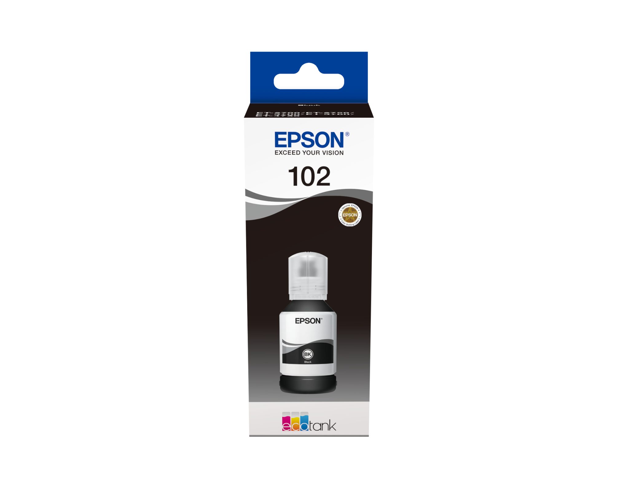 Epson Tintenflasche 102 Schwarz (127 ml) Epson Tintenflasche 102 Schwarz (127 ml)
