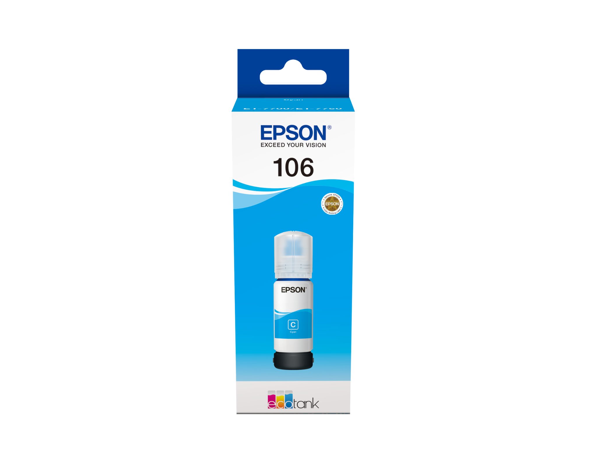 Epson Tintenflasche 106 Cyan (70ml) Epson Tintenflasche 106 Cyan (70ml)