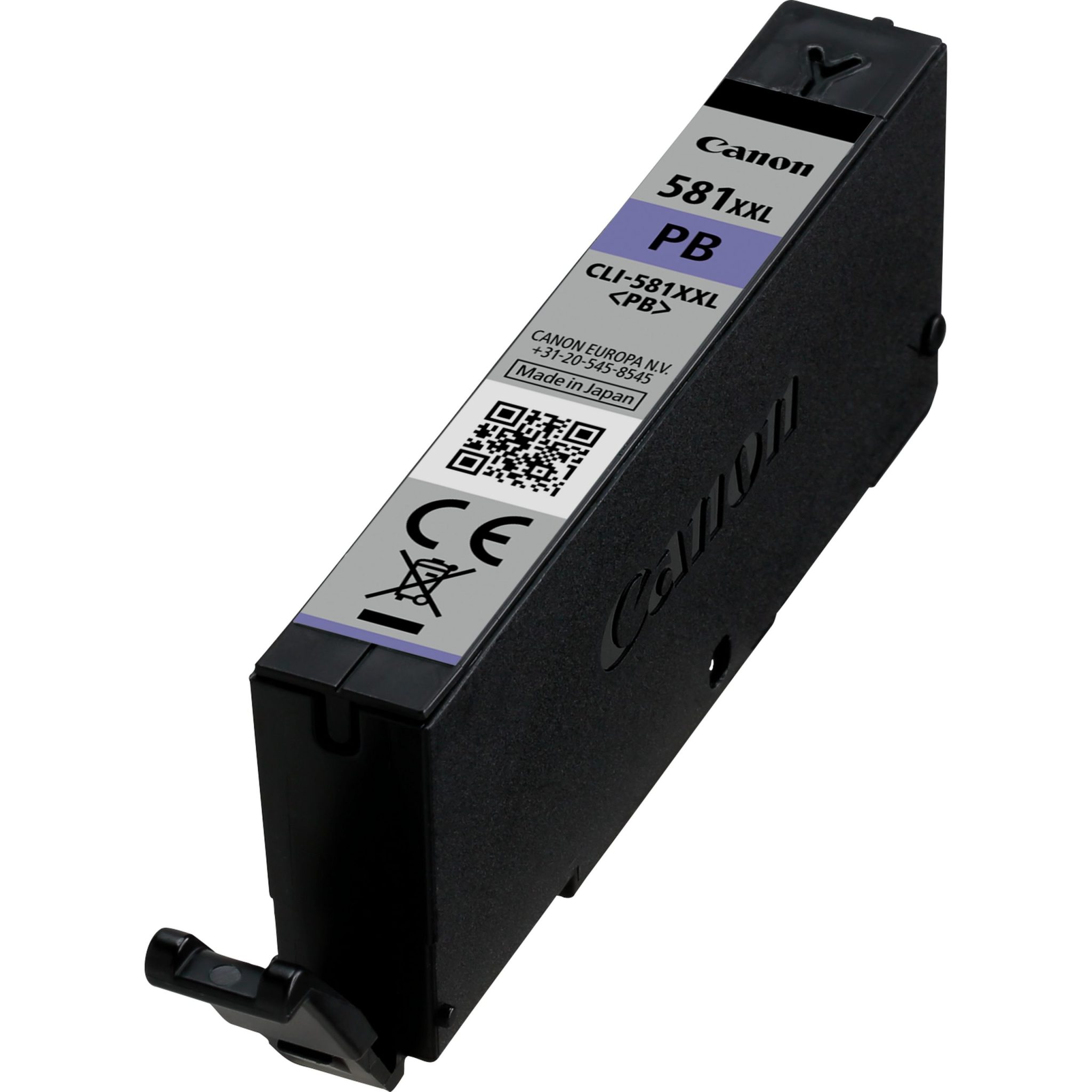 Canon Tintenpatrone CLI-581XXL blau (PB) (11,7ml) Dieser 8,3-ml-Tintentank Magenta mit hoher Reichweite wird zum Drucken hochwertiger Fotos und Dokumente genutzt. Er bietet eine hohe Reichweite: Damit druckst du kostensparend bis zu doppelt so viele Seiten wie mit der Standard-Tinte. In Kombination mit Canon Fotopapier sind deine Fotos dank ChromaLife100 System vor Verblassen geschützt. Zum Druck von bis zu 225 Fotos mit der XL Tinte in Magenta gemäß ISO/IEC 29102¹ Standard).