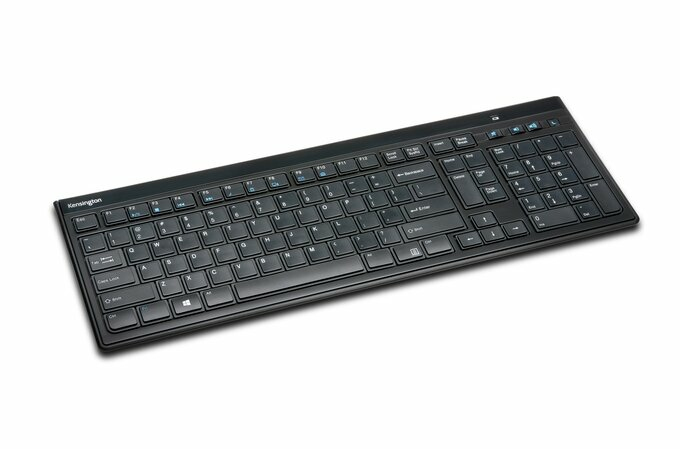 Kensington Advance Fit Tastatur Büro RF Wireless QWERTY Englisch Schwarz Kensington Advance Fit Tastatur Büro RF Wireless QWERTY Englisch Schwarz
