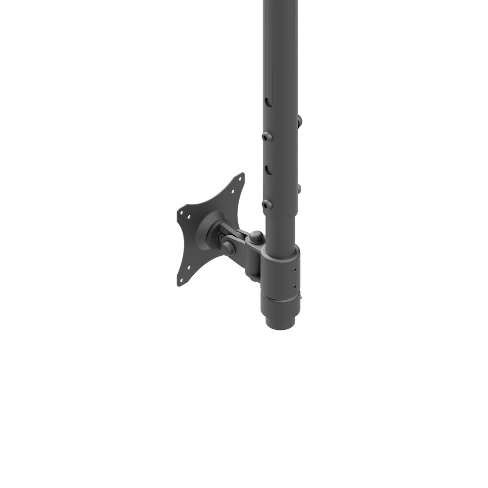 edbak Deckenhalterung mit Höhenverstellung für 10-29"-Bildschirme, schwarz edbak Deckenhalterung mit Höhenverstellung für 10-29"-Bildschirme, schwarz