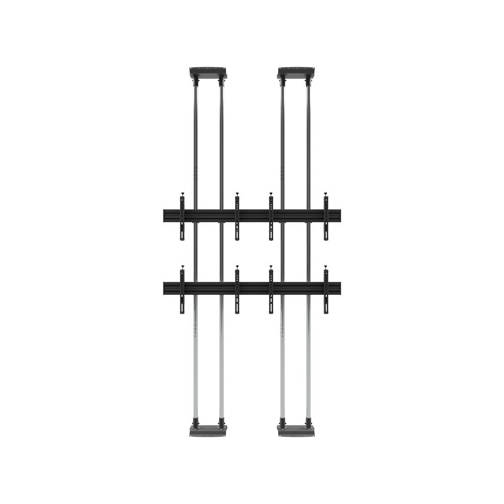 edbak Video Wall Bolt Down Floor-to-Ceiling Mount, modular 2x2, für 42"-47" edbak Video Wall Bolt Down Floor-to-Ceiling Mount, modular 2x2, für 42"-47"