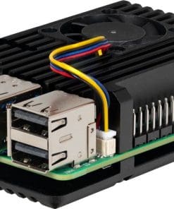 Joy-IT RB-AlucaseP5-07FAN Armor Case "BLOCK ACTIVE" für den Raspberry Pi 5