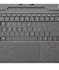 Microsoft Surface Pro Type Cover + Pen-Ladeschale für Surface Pro 10/11 Platinum