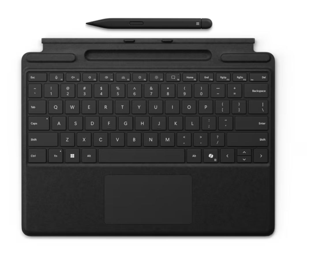 Microsoft Surface Pro Type Cover mit Slim Pen für Surface Pro 10/11 Gen. schwarz Microsoft Surface Pro Type Cover mit Slim Pen für Surface Pro 10/11 Gen. schwarz