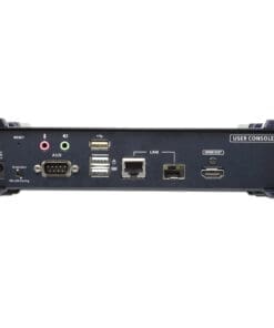 Alternative view of ATEN KE8950 Empängerteil KVM over IP Extender, 4K HDMI Einzeldisplay, RS232, USB, Audio