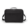 Dicota Notebooktasche Multi ONE 15-17.3" schwarz - Gepolstertes Notebookfach - Komfortabler Tragegriff und abnehmbarer Schultertragegurt - Hochwertige Metallkomponenten - Vordertasche mit Workstation für mobiles Zubehör - Rundum-Polsterung für extra Schutz - Befestigungsriemen sorgt dafür, dass das Notebook nicht verrutscht