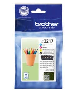 Brother Tintenpatronen LC-3217 Multipack (je 1x BK/M/C/Y)