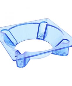 InLine® Lüfteradapter, 120mm auf 70/80/90mm, für CPU-Kühler, Acryl