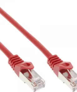 InLine® Patchkabel, SF/UTP, Cat.5e, rot, 1,5m, rot