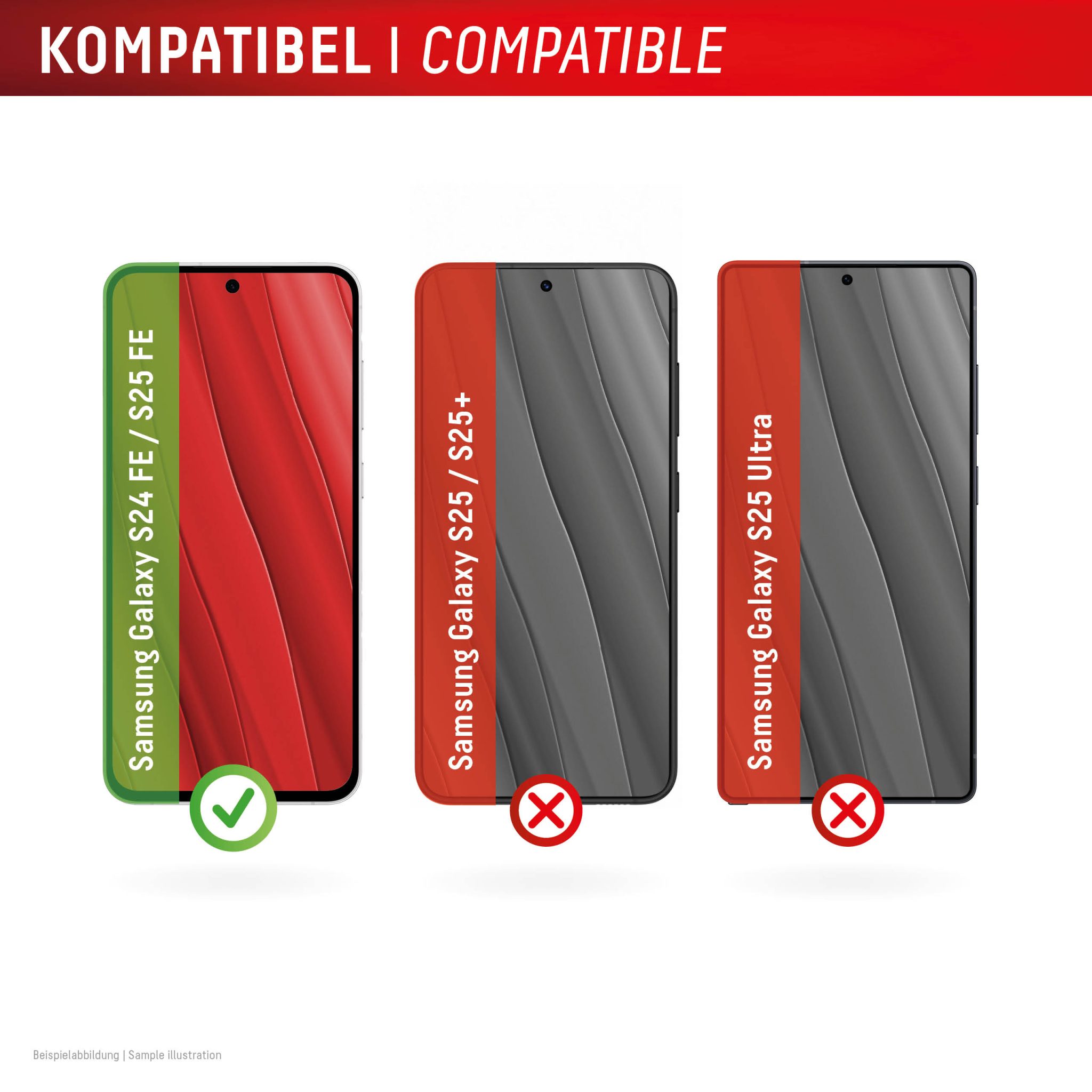 DISPLEX Panzerfolie 9H für Samsung Galaxy S24 FE / S25 FE DISPLEX Panzerfolie 9H für Samsung Galaxy S24 FE / S25 FE – Bild 3