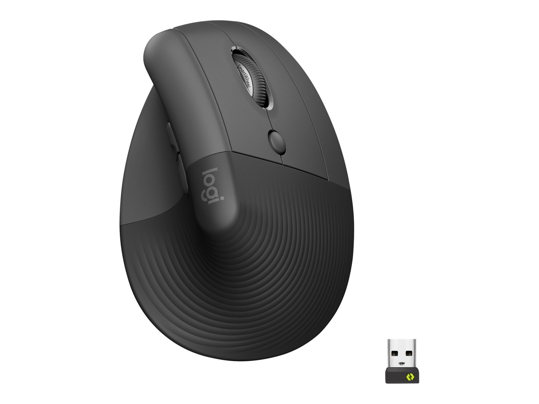 Logitech Lift f. Business- ergonomische vertikale Maus - kabellos black Logitech Lift f. Business- ergonomische vertikale Maus - kabellos black