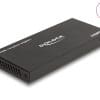 Delock HDMI Splitter 1 x HDMI in zu 4 x HDMI out 4K 60 Hz mit Downscaler