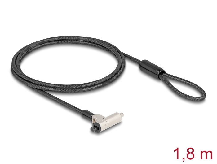 Navilock Notebook Sicherungskabel mit Schlüssel für Kensington Slot 3 x 7 Navilock Notebook Sicherungskabel mit Schlüssel für Kensington Slot 3 x 7