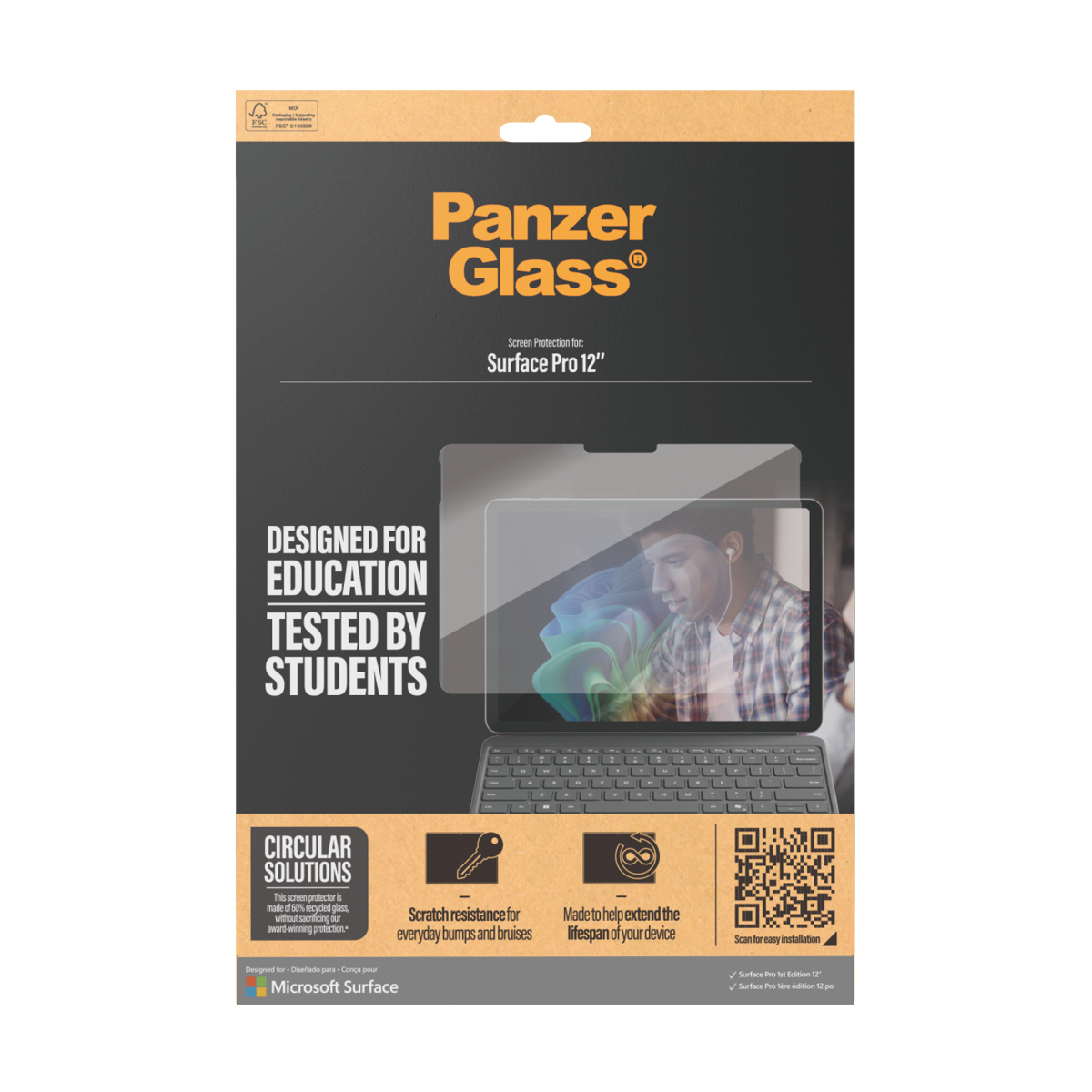 PanzerGlass Screen Protector Microsoft Surface Pro 12 PanzerGlass Screen Protector Microsoft Surface Pro 12 – Bild 3