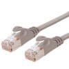 S-conn Patchkabel U/FTP CAT 7 Rohkabel, slim, 7,5m, grau 4 x 2 x AWG 26, geschirmt , 100% Vollkupfer , Cat 7 getestet bis 600 Mhz , halogenfreier LSZH-Mantel , Schmale Knickschutztülle und Rastnasenschutz , Cat 6A Stecker mit CAT 7 Rohkabel 600 MHz , 10-Gigabit geeignet , PoE- und PoE plus-fähig