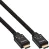 InLine® HDMI Aktiv-Kabel, HDMI-High Speed mit Ethernet, 4K2K, Stecker / schwarz / gold, 15m InLine® Lightning USB Kabel, für iPad, iPhone, iPod, silber/Alu, 2m