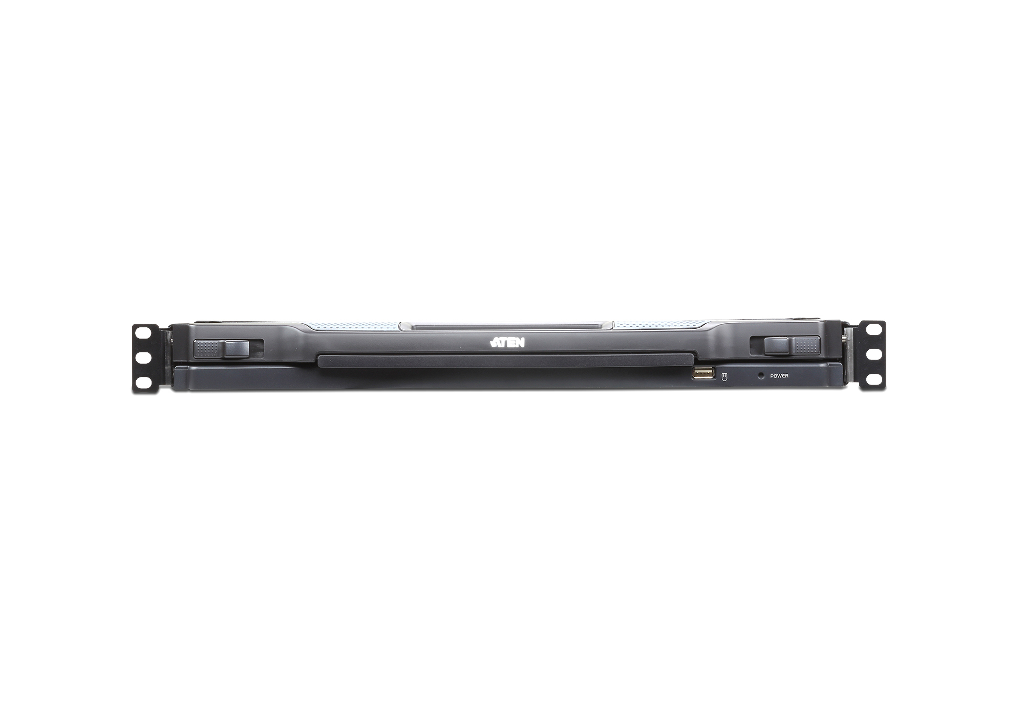 CL5716IM 16-port KVM over IP Switch Slideaway-Konsole mit 17"-Display, USB, PS/2, VGA, DE-Layout CL5716IM 16-port KVM over IP Switch Slideaway-Konsole mit 17"-Display, USB, PS/2, VGA, DE-Layout – Bild 3