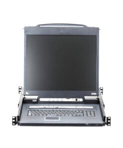 CL5716IM 16-port KVM over IP Switch Slideaway-Konsole mit 17"-Display, USB, PS/2, VGA, DE-Layout CL5716IM 16-port KVM over IP Switch Slideaway-Konsole mit 17"-Display, USB, PS/2, VGA, DE-Layout – Bild 5