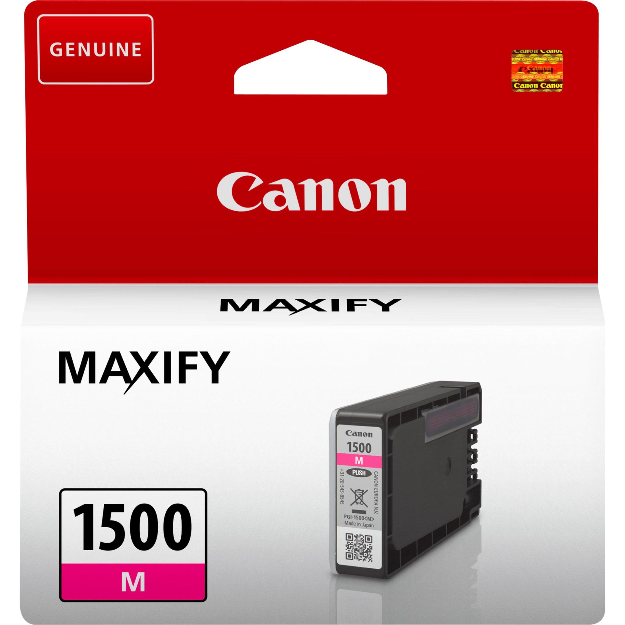 Canon Tintenpatrone PGI-1500 M magenta (4,5ml) Canon Toner 034 in Gelb mit einer Reichweite von bis zu 7.300 Seiten