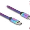 Delock USB 2.0 Kabel USB Type-C Stecker zu Stecker PD 3.0 60 W 2 m