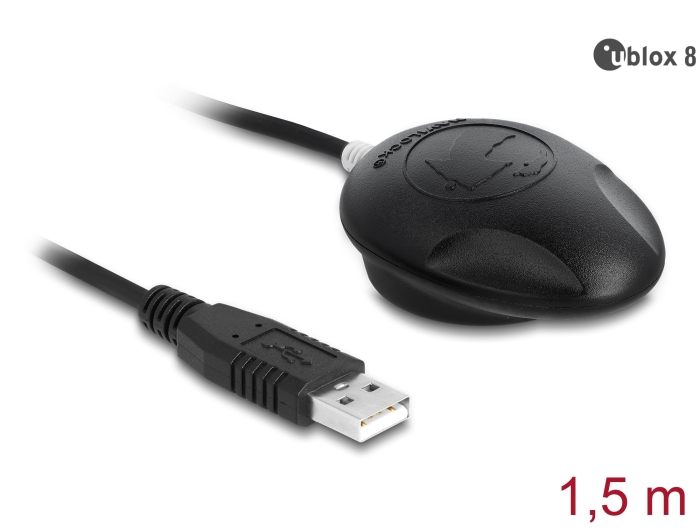 Navilock NL-802U EVA-M8Q USB 2.0 Multi GNSS Empfänger u-blox 8 1,5 m Navilock NL-802U EVA-M8Q USB 2.0 Multi GNSS Empfänger u-blox 8 1,5 m