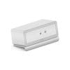 PureLink mediahub2 USB-C Docking Station 100W PD weiß Eine Designer-Docking-Lösung für den modernen Arbeitsplatz 7-Slot freistehendes On-Table Design Schwarzes Gehäuse und integriertes, matt-schwarzes Dual Screen Alt-Mode Docking Modul