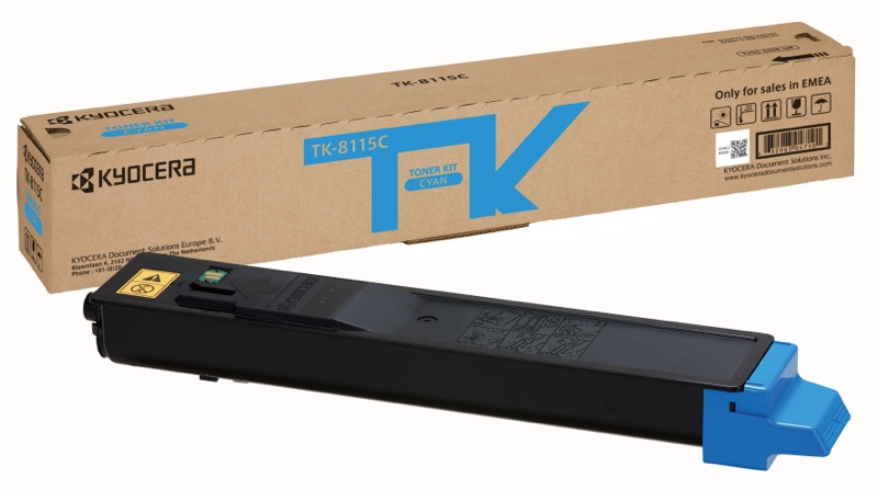 Kyocera Toner TK-8115C Cyan (ca. 6.000 Seiten) Kyocera Toner TK-8115C Cyan (ca. 6.000 Seiten)