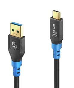 PureLink FlexInstall USB-C auf USB-A Kabel USB 3.0 5Gbps 2.00m