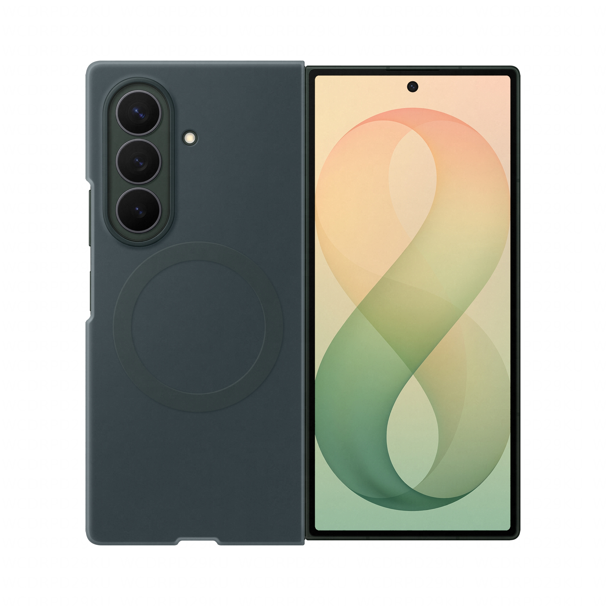 Samsung Silicone Magnet Case für Galaxy Fold8 Ultra green Samsung Silicone Magnet Case für Galaxy Fold8 Ultra green