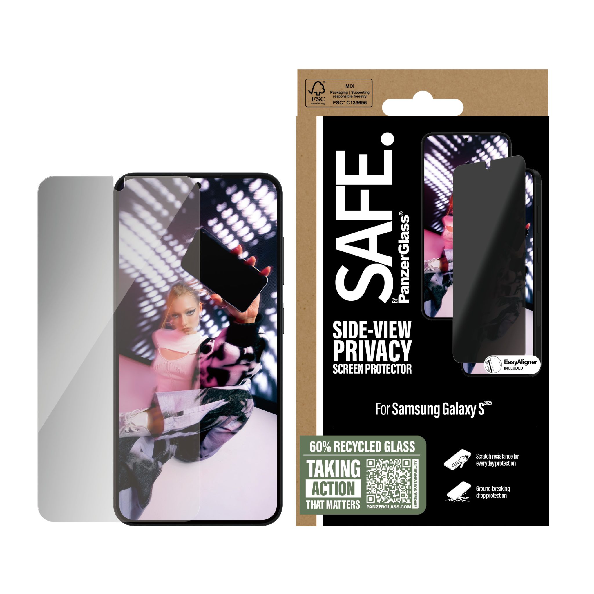 SAFE. Privacy Screen Protector Samsung Galaxy S25 SAFE. Privacy Screen Protector Samsung Galaxy S25 – Bild 2