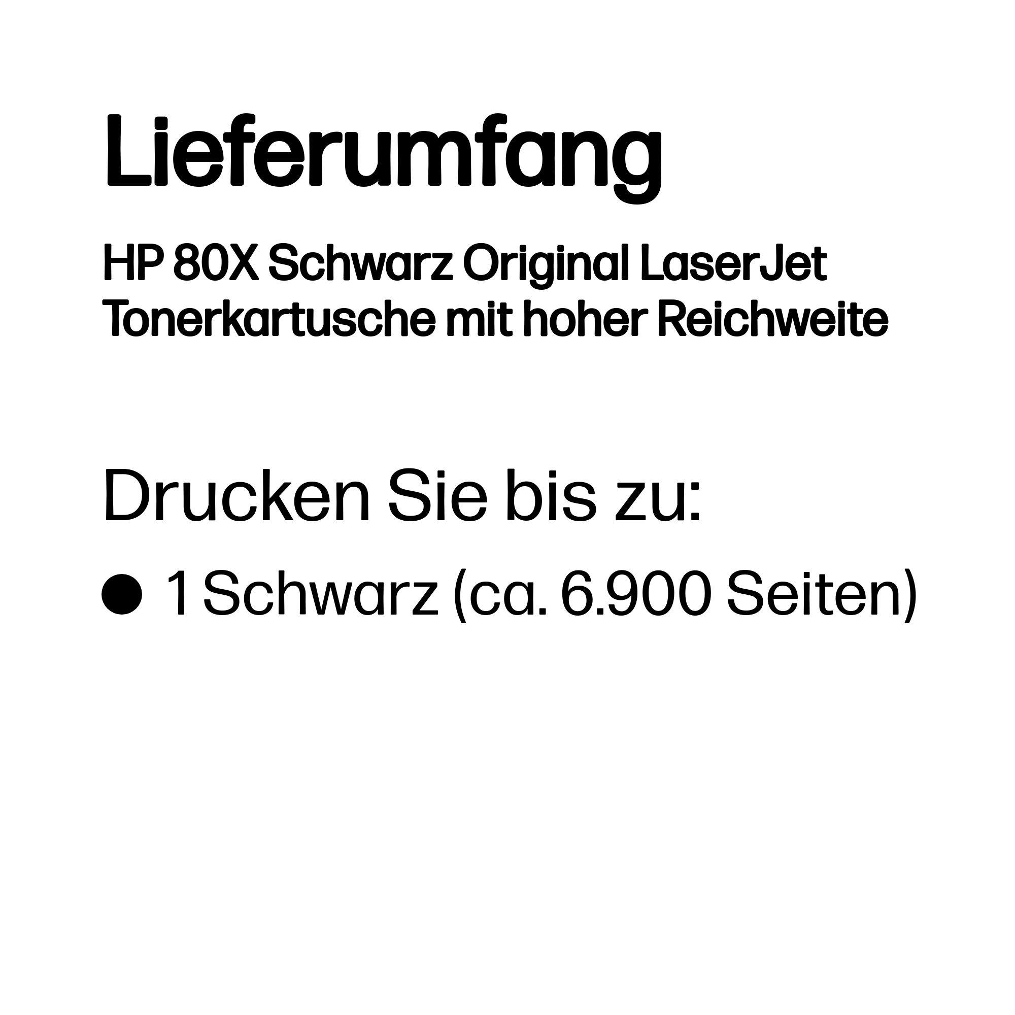 HP Toner CF280X Schwarz (ca. 6.900 Seiten) HP Toner CF280X Schwarz (ca. 6.900 Seiten) – Bild 3