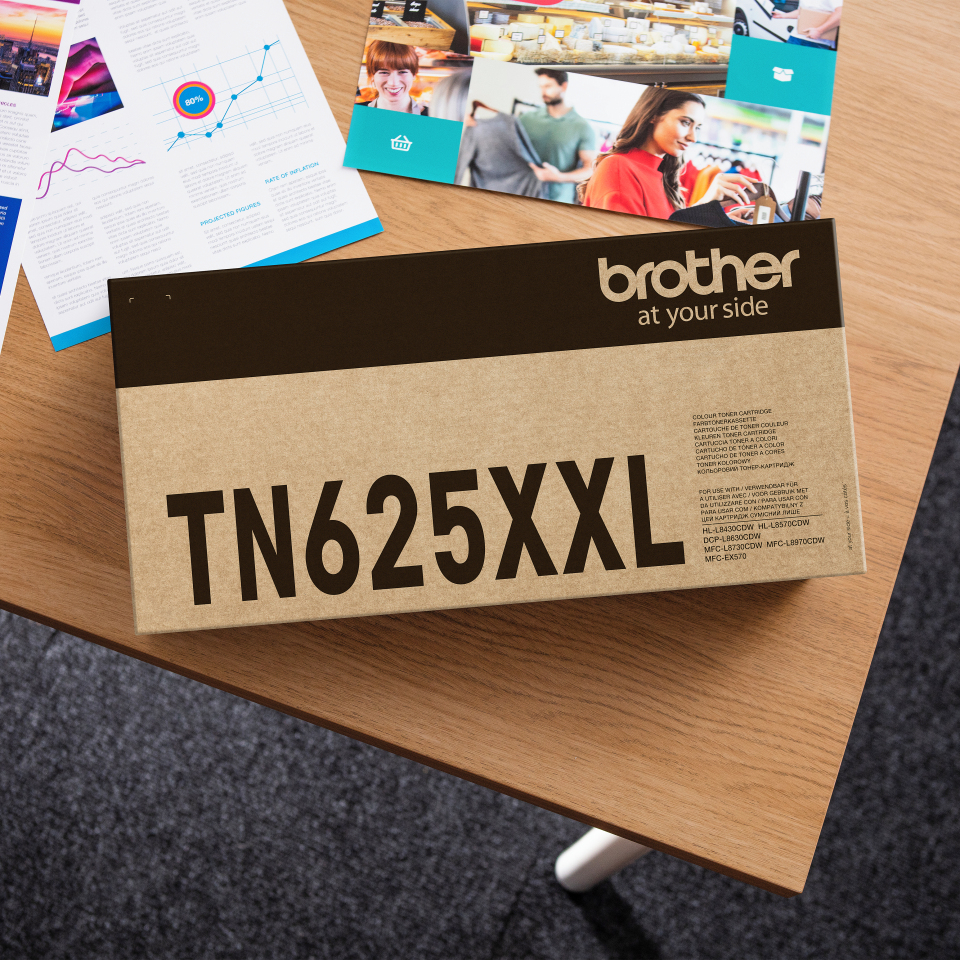 Brother TN-625XXLBK Toner Schwarz (7.500 Seiten ISO/IEC 19798) Brother TN-625XXLBK Toner Schwarz (7.500 Seiten ISO/IEC 19798) – Bild 5