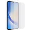 Samsung Screen Protector für Galaxy A34 5G, Transparent Benachrichtigungen ganz einfach ablesen. Mit dem Smart View Wallet Case schützt du dein Galaxy A34 gut und smart. Über das Sichtfenster kannst du dein Smartphone bedienen. Nimm Anrufe an oder lehne sie ab, bleib über Benachrichtigungen auf dem Laufenden oder überprüfe den Akkustatus – alles ganz bequem ohne das Case öffnen zu müssen. Und wenn du das Case öffnest, findest du eine praktische Kartenhalterung in der Innenseite, damit du deine wichtigsten Karten schnell zur Hand hast. Außerdem kann das Smart View Wallet Case nicht nur die Rückseite deines Smartphones, sondern auch das Display vor Kratzern und bei Stürzen schützen.