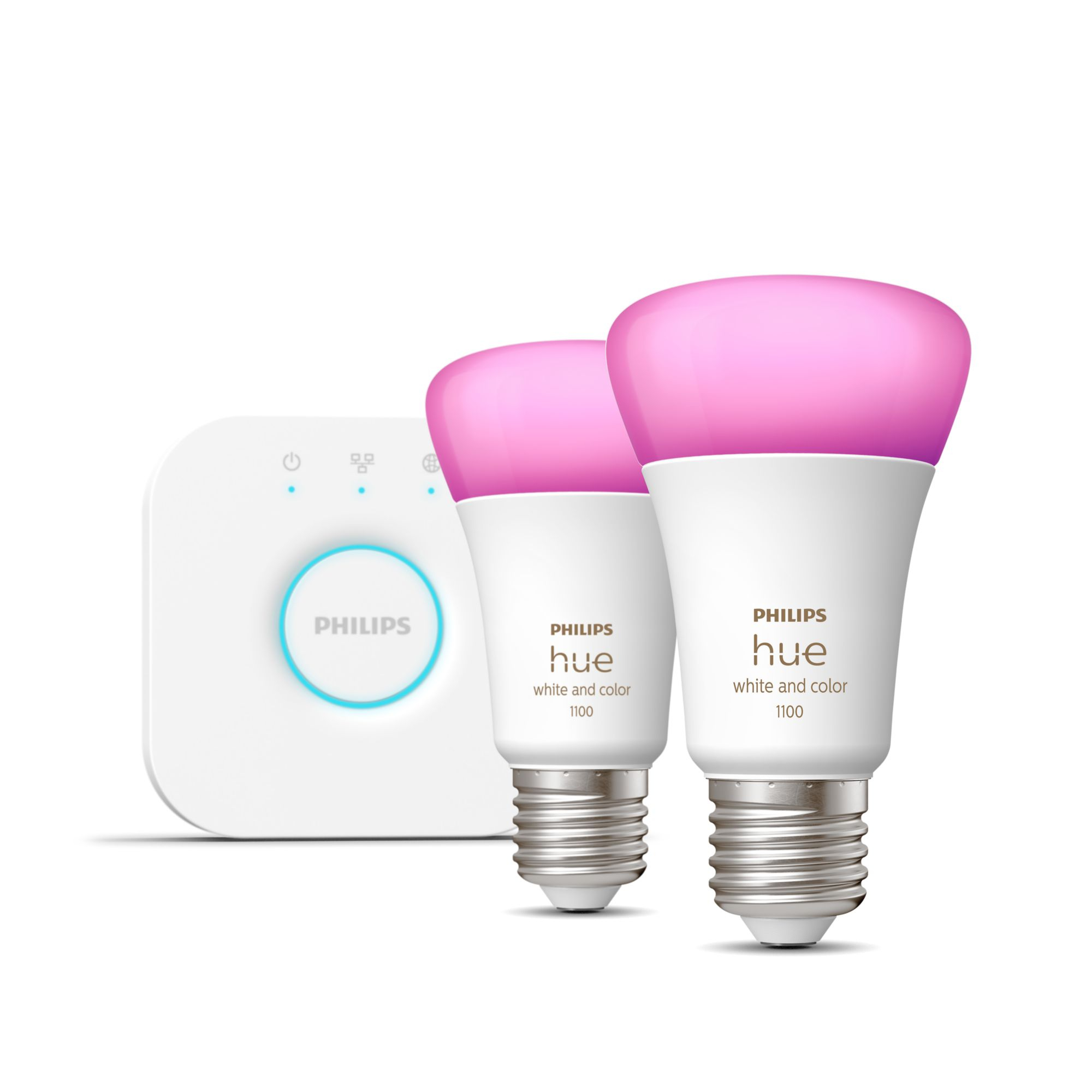 Philips Hue StiWa White&Col. Amb. E27 2er Starter Set Philips Hue StiWa White&Col. Amb. E27 2er Starter Set – Bild 2