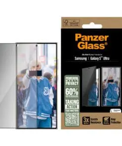 Alternative view of PanzerGlass Privacy Screen Protector Galaxy S25 Ultra