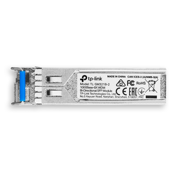 Omada TL-SM321B-2 Gigabit Single-Mode WDM SFP Modul Omada TL-SM321B-2 Gigabit Single-Mode WDM SFP Modul – Bild 2