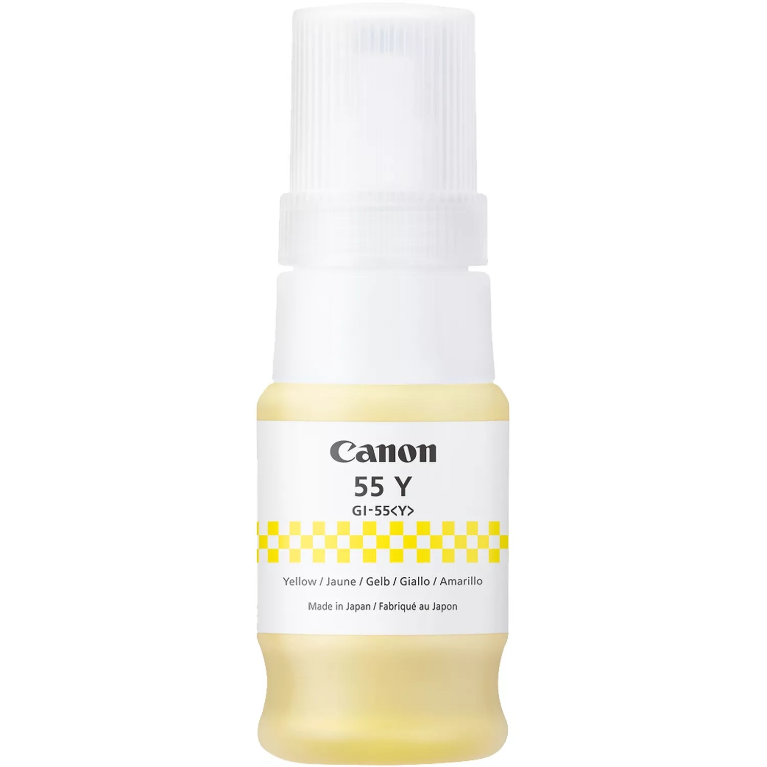 Canon Tintenflasche GI-55Y Gelb (40ml) Canon Tintenflasche GI-55Y Gelb (40ml)