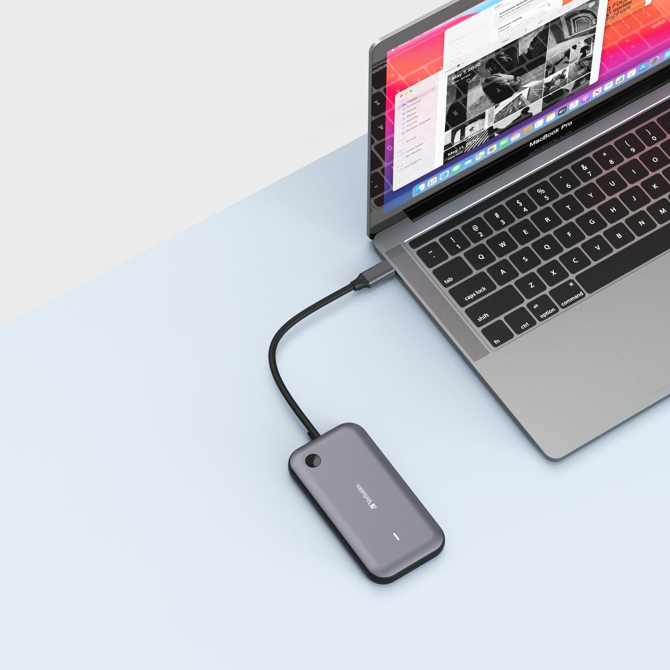 Verbatim USB-C-Wireless-Display-Adapter 1080P mit Hub WDA-01 Verbatim USB-C-Wireless-Display-Adapter 1080P mit Hub WDA-01 – Bild 4