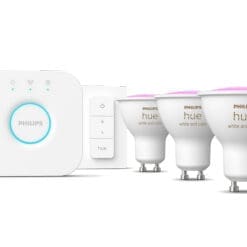 Philips Hue White&Col. Amb. GU10 Dreierp. Starterset inkl DS.