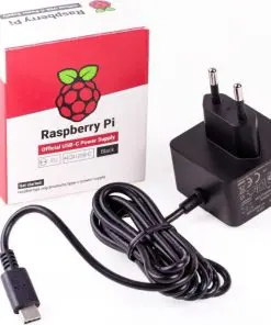 Raspberry PI USB-Netzteil schwarz USB-C 5.1V 3A 1.5M