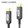 PureLink FiberX Serie - Gepanzertes 4K HDMI 2.0b Glasfaserkabel 10.0m Schwarz