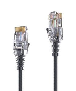 PureLink CAT 6 Patchkabel SLIM UTP LSOH schwarz 0,25m