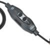 Brennenstuhl Professional PRCD-S ADVANCED mit Schutzadapterkabel 3m, IP44 FI-Schutzschalter zur Kabelmontage, für den Baustelleneinsatz und ständigen Einsatz im Freien IP55, allpolig schaltend, DGUV 203-006 konform