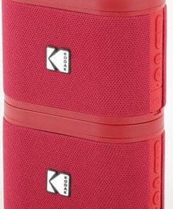Kodak SoundBrix Wireless Stack Speaker (Reverb Red), 2PCS